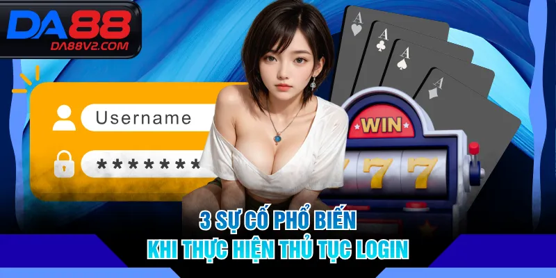 3 sự cố phổ biến khi thực hiện thủ tục Login