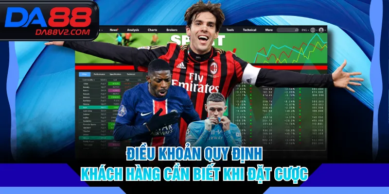 Điều khoản quy định khách hàng cần biết khi đặt cược